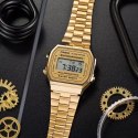ZEGAREK MĘSKI CASIO A168WG-9W (zd088b) - KLASYKA