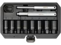 YATO YT-060302 ZESTAW NASADEK DO WYKRĘCANIA ŚRUB ZABEZPIECZAJĄCYCH 10 CZ