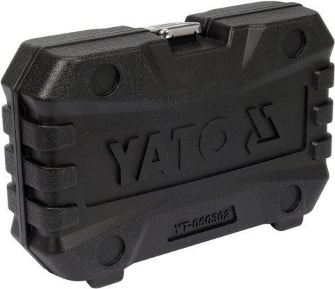 YATO YT-060302 ZESTAW NASADEK DO WYKRĘCANIA ŚRUB ZABEZPIECZAJĄCYCH 10 CZ