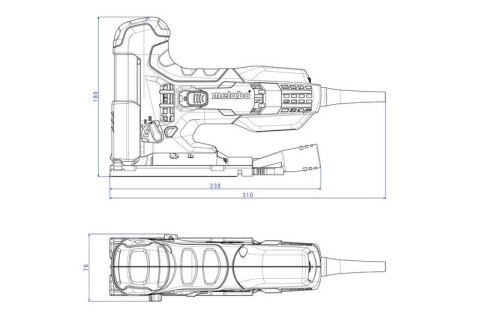 METABO WYRZYNARKA STE 100 QUICK 601100500