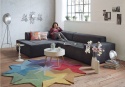 STOLIK KAWOWY OKRĄGŁY + SCHOWEK 60CM SOSNOWE NOGI