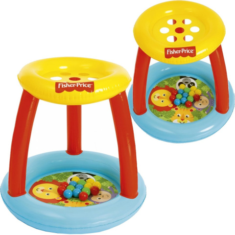 Fisher Price Basen dla dzieci z daszkiem +15 piłek