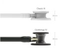 Stetoskop Littmann Cardiology IV 6204 Stetoskop kardiologiczny High Polish Smoke-Finish ,przewód i lira czarny,trzon szampański