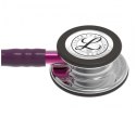 Stetoskop Littmann Classic III 5960 Stetoskop internistyczny Mirror-Finish, przewód śliwkowy, trzonek różowy, lira smoke