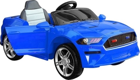 AUTO NA AKUMULATOR MP3 SKÓRA PILOT EVA MUSTANG BBH-718A NIEBIESKI