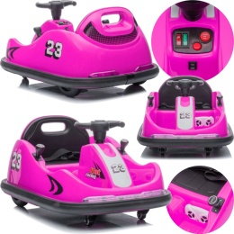 AUTO NA AKUMULATOR PILOT WYŚCIGOWE GTS1166 RÓŻOWY 2X45W