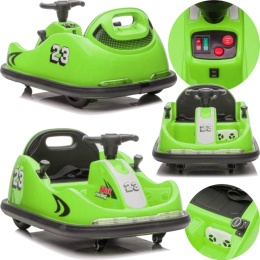 AUTO NA AKUMULATOR PILOT WYŚCIGOWE GTS1166 ZIELONY 2X45W