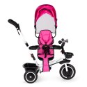 ROWER TRÓJKOŁOWY WÓZEK OBRACANE SIEDZISKO PINK ECOTOYS