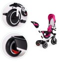 ROWER TRÓJKOŁOWY WÓZEK OBRACANE SIEDZISKO PINK ECOTOYS