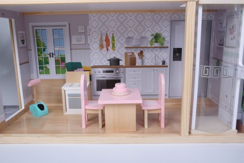 DOMEK DLA LALEK XXL REZYDENCJA MAYA 28 EL. ECOTOYS