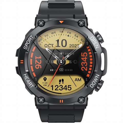SMARTWATCH MĘSKI Gravity GT7-1 PRO - WYKONYWANIE POŁĄCZEŃ, PULSOKSYMETR (sg018a)