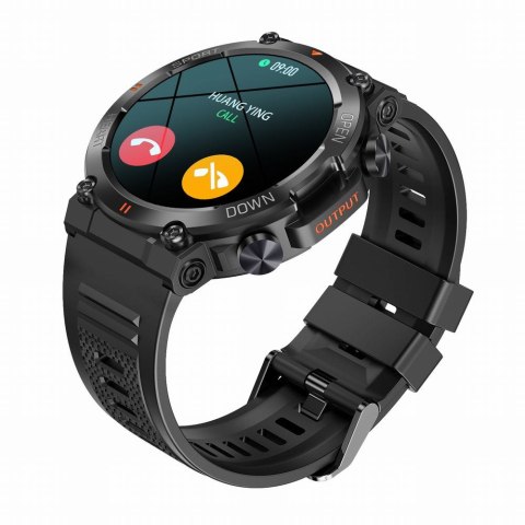 SMARTWATCH MĘSKI Gravity GT7-1 PRO - WYKONYWANIE POŁĄCZEŃ, PULSOKSYMETR (sg018a)