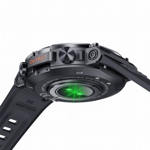 SMARTWATCH MĘSKI Gravity GT7-1 PRO - WYKONYWANIE POŁĄCZEŃ, PULSOKSYMETR (sg018a)