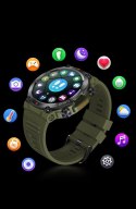 SMARTWATCH MĘSKI Gravity GT7-1 PRO - WYKONYWANIE POŁĄCZEŃ, PULSOKSYMETR (sg018a)
