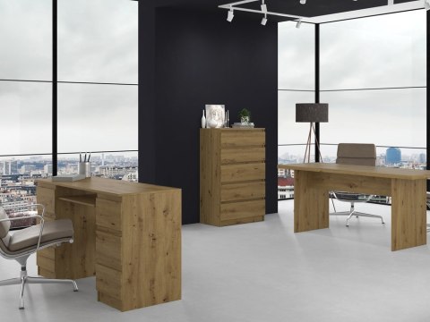 Komoda z 5 Szufladami Duża Do Salonu 70x109x40 cm Artisan Lilia L5 Pojemna