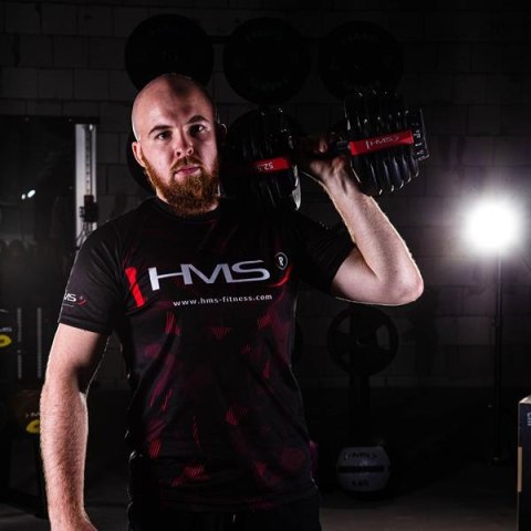 SZTANGIELKA HANTLA REGULOWANA 52 LBS HMS SR52