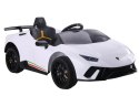 AUTO NA AKUMULATOR SKÓRA PILOT EVA LAMBORGHINI HURACAN BIAŁE