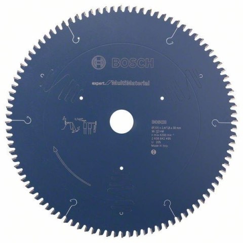 BOSCH PIŁA TARCZOWA EXPERT FOR MULTI MATERIAL 300*30/96 T