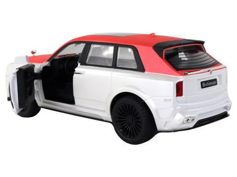 Auto Zdalnie Sterowane R/C 1:20 Biało-Czerwone Samochód Pilot