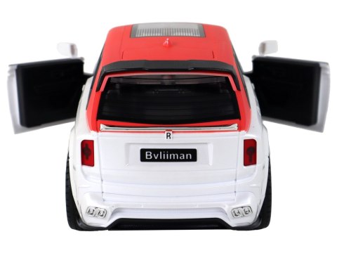 Auto Zdalnie Sterowane R/C 1:20 Biało-Czerwone Samochód Pilot