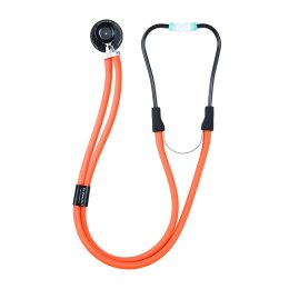 Dr. Famulus DR 410 D-pomarańczowy Stetoskop następnej generacji, Strojenie Fine Tune, Kardiologiczny, Rappaport
