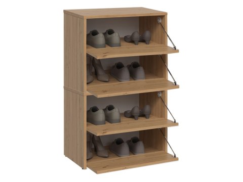 Szafka Na Buty Modułowa x2 Do Przedpokoju Schowek obuwie Artisan 60x88x36