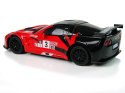 Auto Sportowe Zdalnie Sterowane R/C 1:24 Corvette C6.R Czerwone 2.4 G Światła
