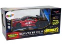Auto Sportowe Zdalnie Sterowane R/C 1:24 Corvette C6.R Czerwone 2.4 G Światła