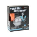 YB02N 55CM ORANGE ANTI-BURST PIŁKA GIMNASTYCZNA HMS