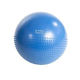 YB03N 55CM NAVY BLUE PIŁKA GIMNASTYCZNA MASUJACA HMS