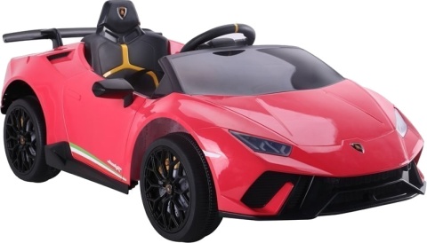 AUTO NA AKUMULATOR SKÓRA PILOT EVA LAMBORGHINI HURACAN CZERWONE