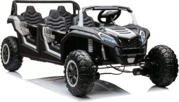 AUTO NA AKUMULATOR MP3 SKÓRA EVA BUGGY A033 4X4 24V BIAŁY