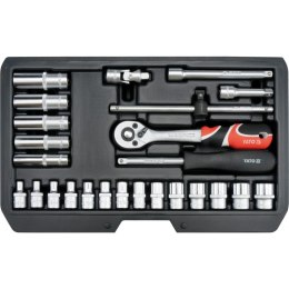 YATO YT-14461 ZESTAW NARZĘDZIOWY 1/4'' 25 SZTUK XS