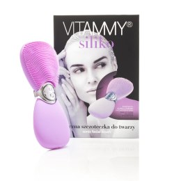 VITAMMY SILIKO kolor lawendowy Szczoteczka soniczna do twarzy