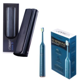 VITAMMY Symphony / morski + etui VITAMMY case 3 black Zestaw prezentowy - szczoteczka soniczna i etui