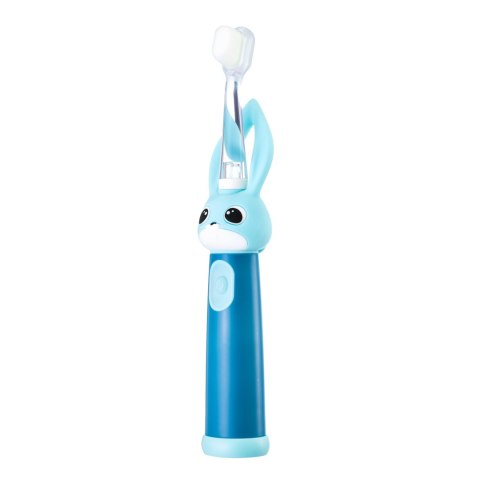 Vitammy Bunny Blue Szczoteczka soniczna do zębów dla dzieci 0-3 lat z nanowłóknami i LED