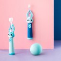 Vitammy Bunny Blue Szczoteczka soniczna do zębów dla dzieci 0-3 lat z nanowłóknami i LED
