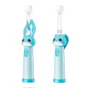 Vitammy Bunny Light Blue Szczoteczka soniczna dla dzieci 0-3 lata ze światełkiem LED i nanowłóknami