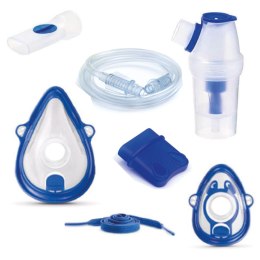 Zestaw akcesoriów Flaem RF6 Plus Kit nebulizator RF6, maska dla dzieci i dorosłych, ustnik, końcówka do nosa, przewód powietrzny