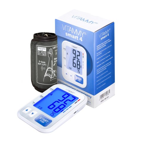 Zestaw prezentowy - ciśnieniomierz naramienny VITAMMY smart 4 + zasilacz VITAMMY POWER MICRO Ciśnieniomierz naramienny