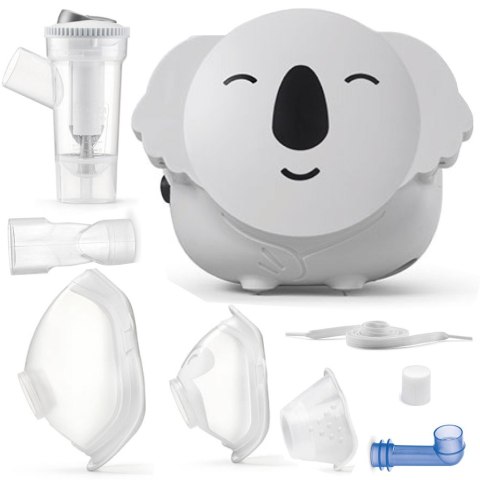 FLAEM Koala Inhalator Koala dla dzieci i niemowląt, cichy i certyfikowany