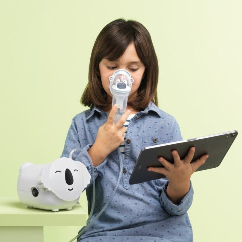 FLAEM Koala Inhalator Koala dla dzieci i niemowląt, cichy i certyfikowany