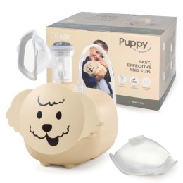FLAEM Puppy Inhalator dla dzieci w kształcie pieska, certyfikowany