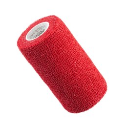 Vitammy Autoband kolor czerwony 10cm x 450cm Elastyczny bandaż kohezyjny samoprzylepny