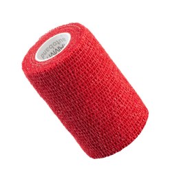 Vitammy Autoband kolor czerwony 7,5cm x 450cm Elastyczny bandaż kohezyjny samoprzylepny