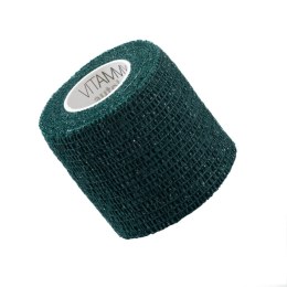 Vitammy Autoband kolor oliwkowy 5cm x 450cm Elastyczny bandaż kohezyjny samoprzylepny