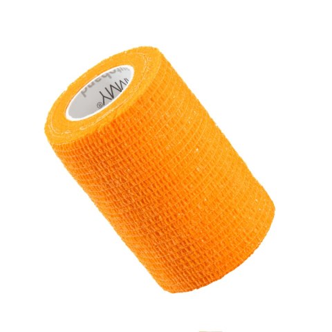 Vitammy Autoband kolor pomarańczowy 7,5cm x 450cm Elastyczny bandaż kohezyjny samoprzylepny