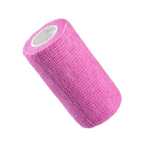 Vitammy Autoband kolor różowy 10cm x 450cm Elastyczny bandaż kohezyjny samoprzylepny