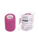 Vitammy Autoband kolor różowy 7,5cm x 450cm Elastyczny bandaż kohezyjny samoprzylepny