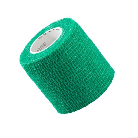 Vitammy Autoband kolor zielony 5cm x 450cm Elastyczny bandaż kohezyjny samoprzylepny